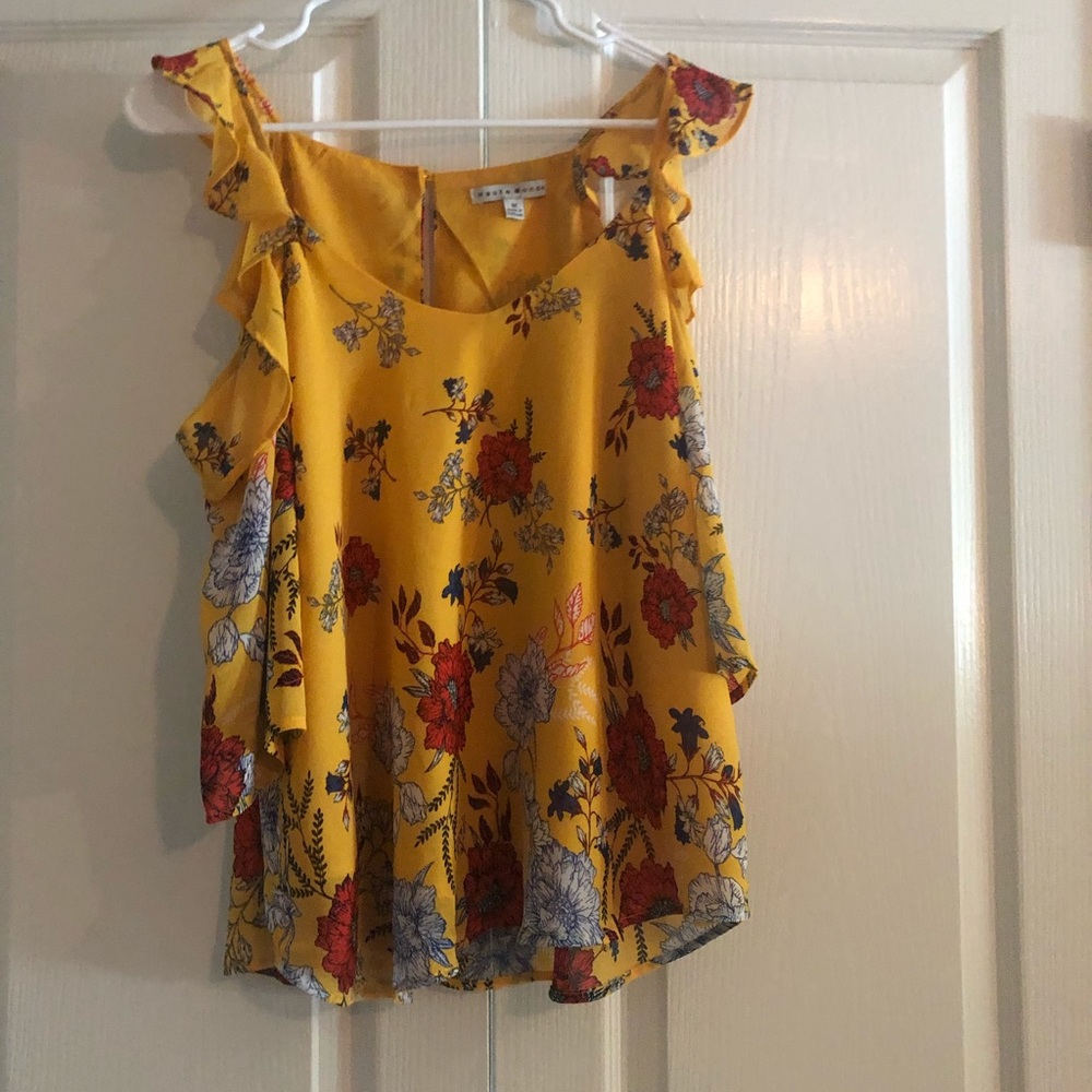 Yellow tank top